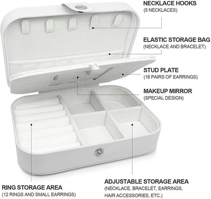 PU Leather Jewelry Box