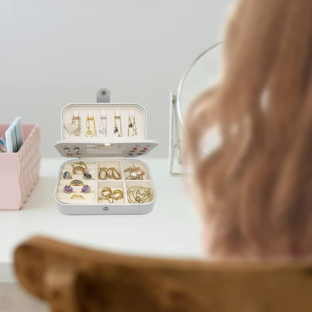 PU Leather Jewelry Box